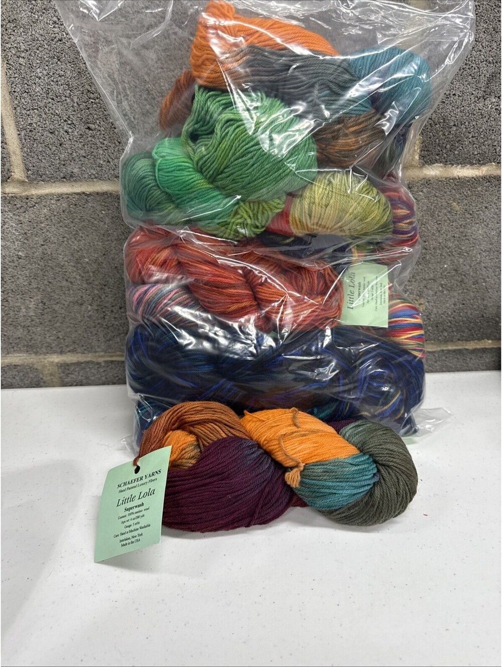 Schaefer Yarns ‘Little Lola’ Merino Wool Multi Color 11 Skein Lot